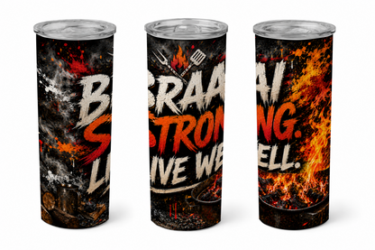 Premium 20oz Straight Tumbler Wrap Design - BraaiSA 60