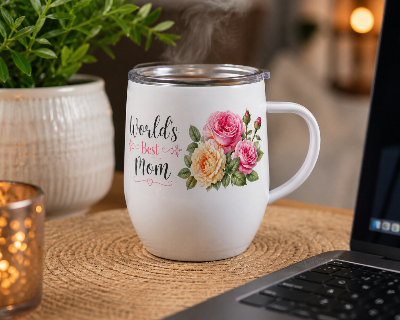 12oz Stainless Steel Elite Coffee Tumbler