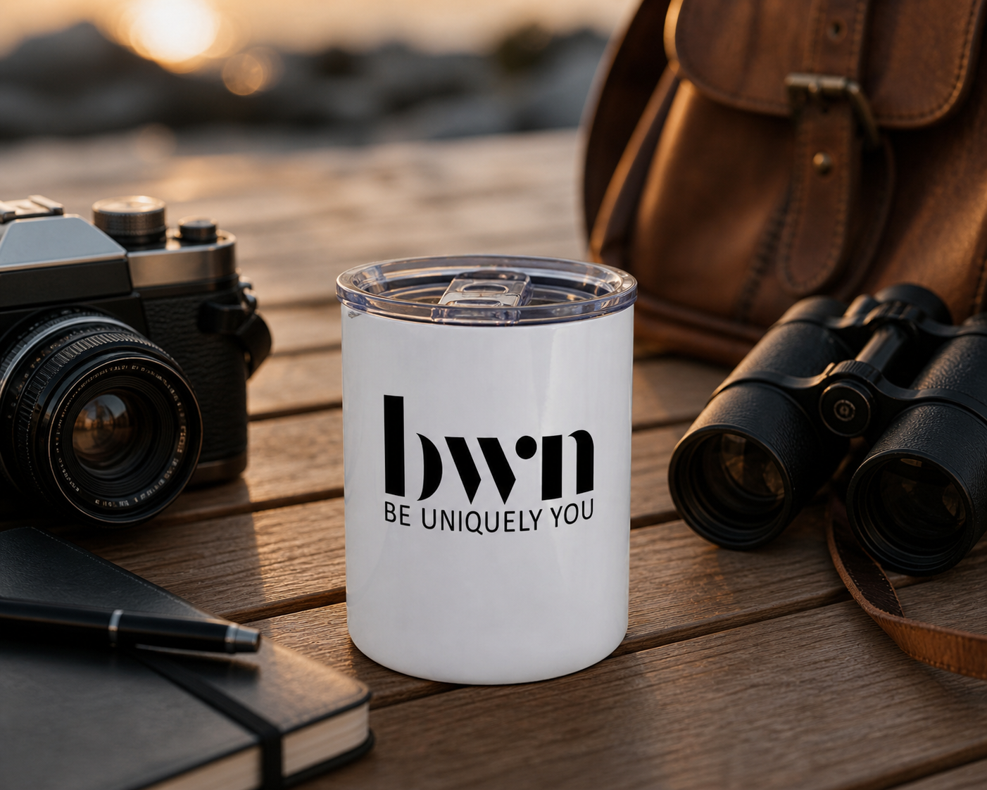 Custom Printed Whiskey Tumbler – 12oz Stainless Steel