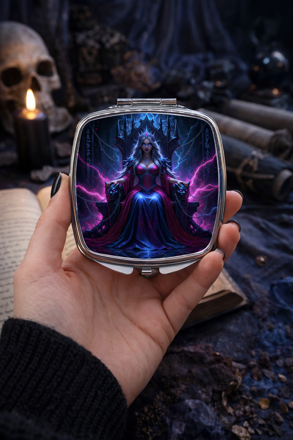 Square Compact Mirror – Custom Printed Personalised Pocket Mirror