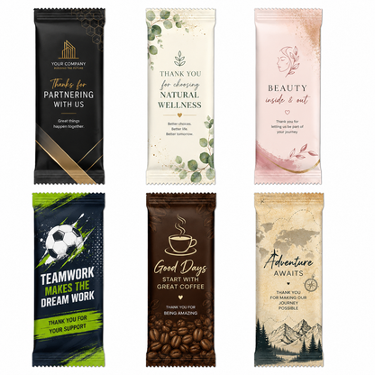 Personalised 80g Chocolate Slab with Custom Wrapper – Sweet Branded Gift