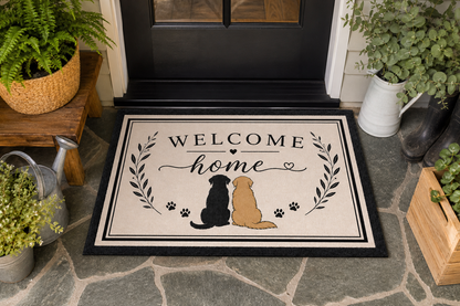 Custom Printed Doormat (600x400mm) | Personalised Welcome Mat | Indoor/Outdoor Entry Mat