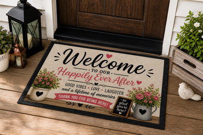 Custom Printed Doormat (600x400mm) | Personalised Welcome Mat | Indoor/Outdoor Entry Mat