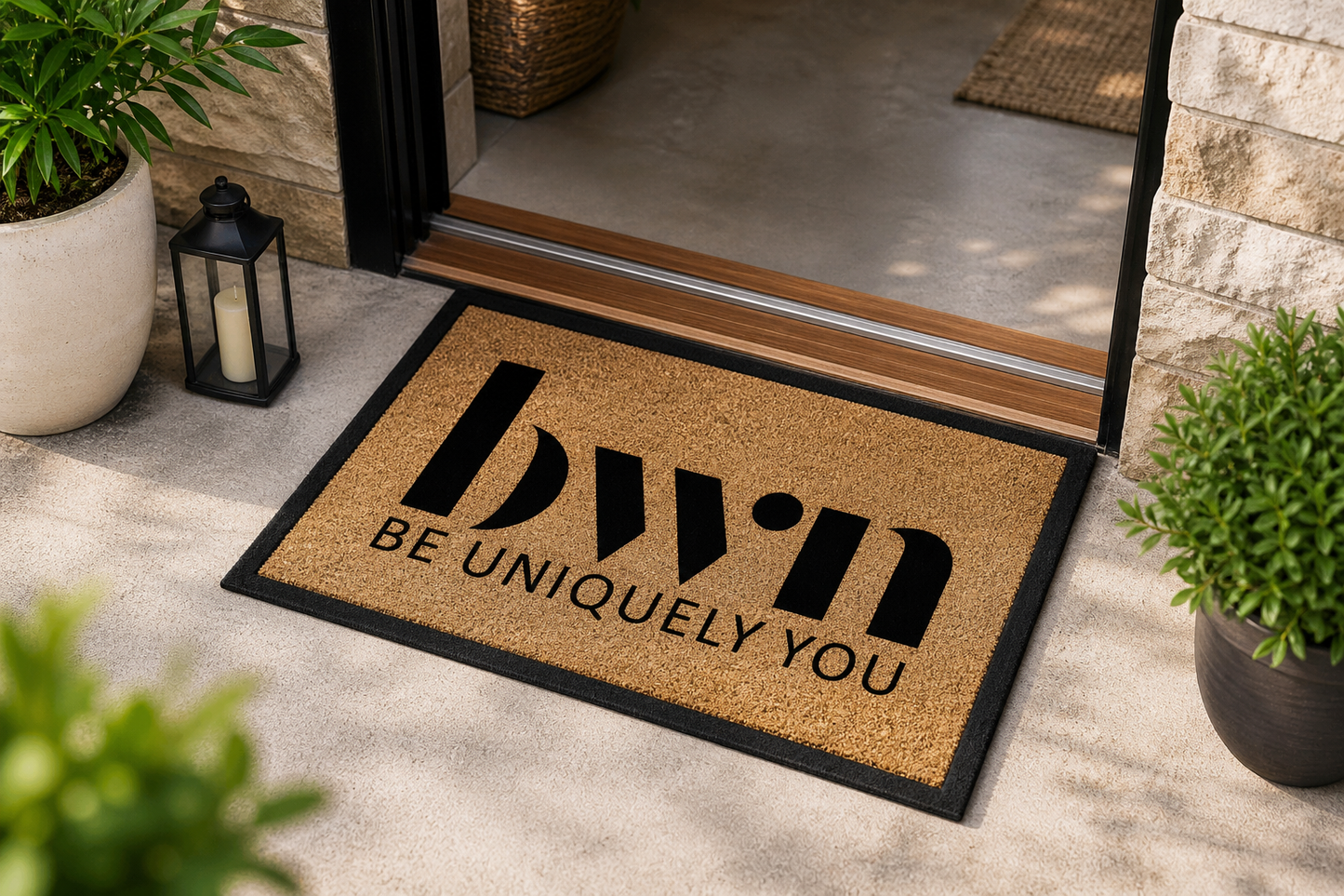 Custom Printed Doormat (600x400mm) | Personalised Welcome Mat | Indoor/Outdoor Entry Mat