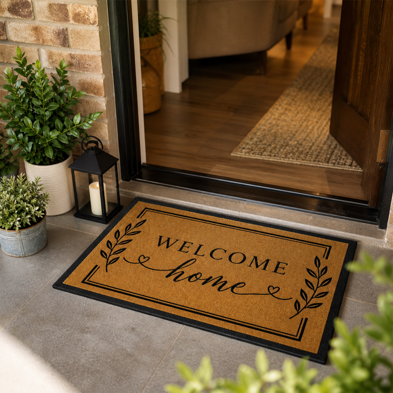Custom Printed Doormat (600x400mm) | Personalised Welcome Mat | Indoor/Outdoor Entry Mat