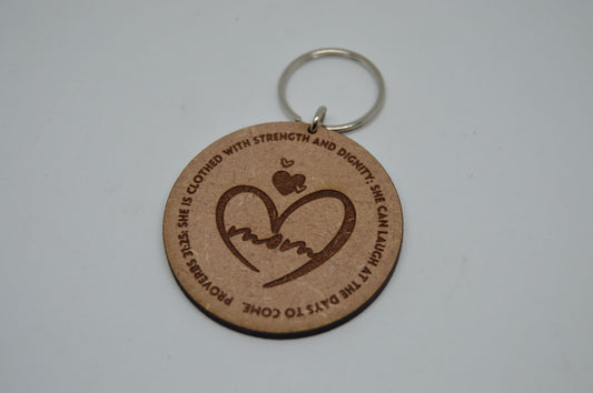 Keyring - Mom - She is clothed