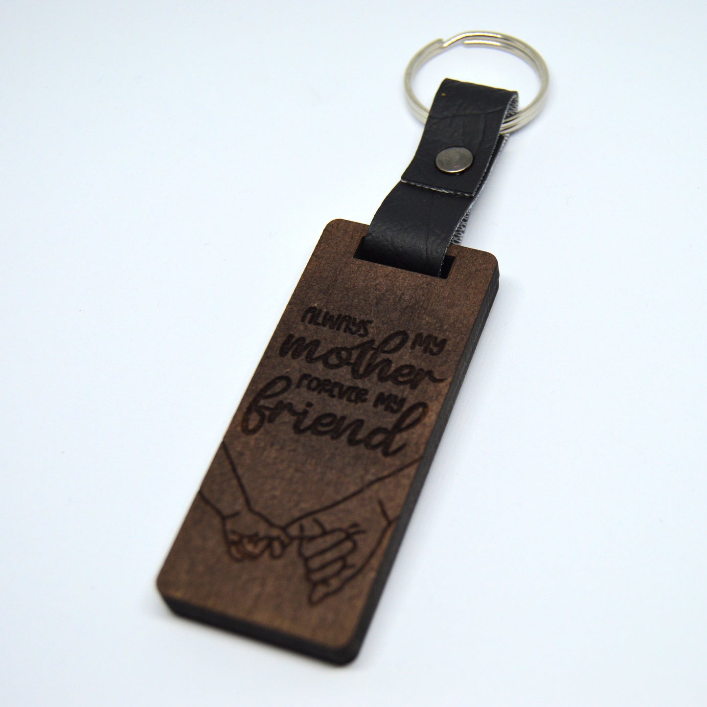 Mothers Day Photo Frame keyring with Faux leather strap 3