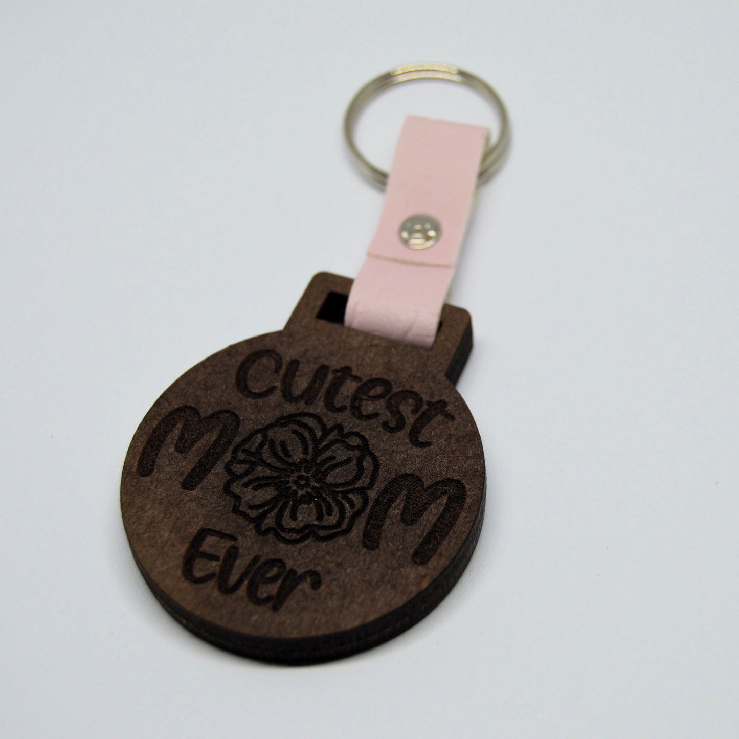 Mothers Day Photo Frame keyring with Faux leather strap 10