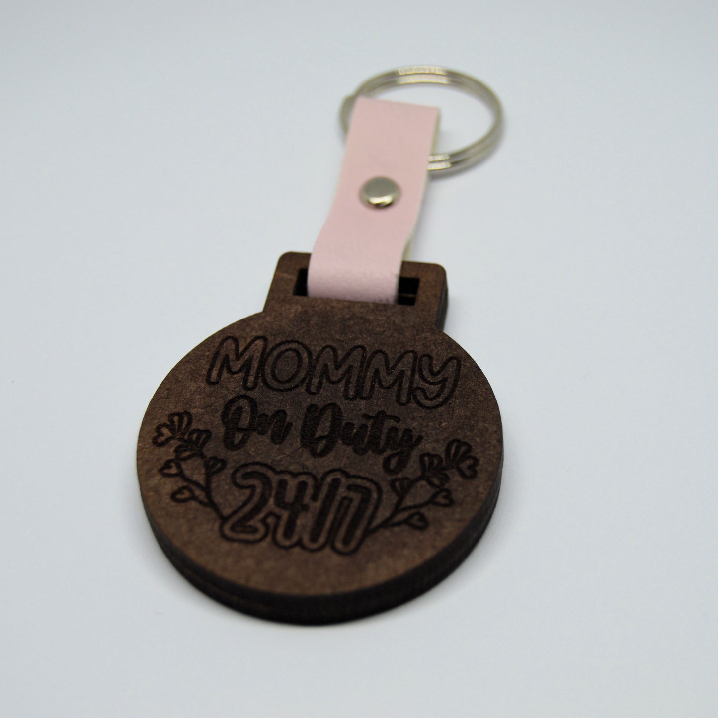 Mothers Day Photo Frame keyring with Faux leather strap 4