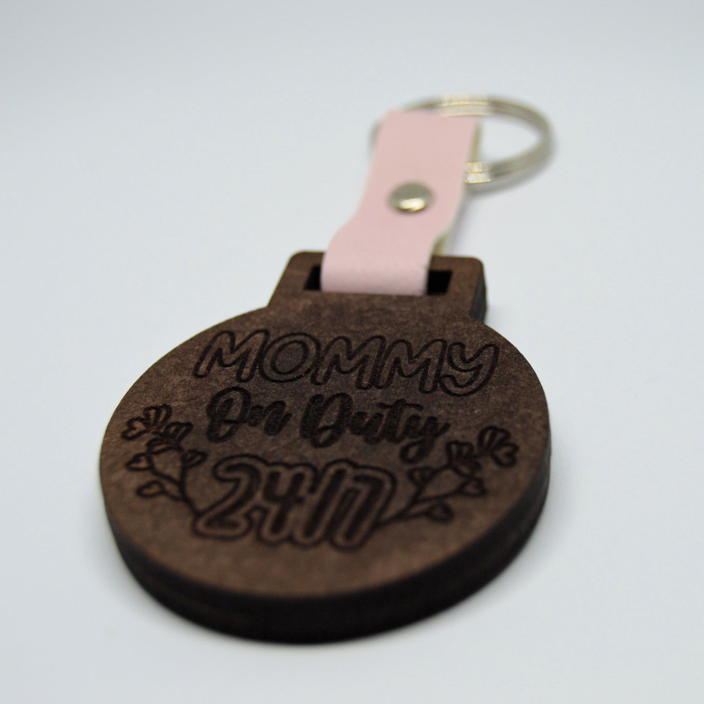 Mothers Day Photo Frame keyring with Faux leather strap 4