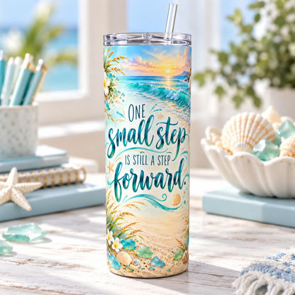 Calm Ocean 20oz Tumbler – desk view