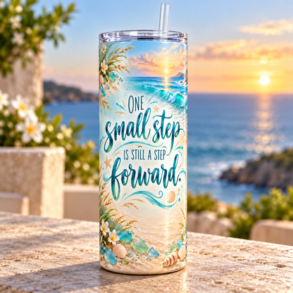 Calm Ocean 20oz Tumbler – lifestyle view