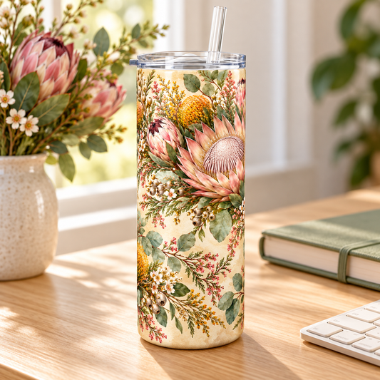 Cape Fynbos 20oz Tumbler – desk view