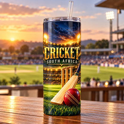 Cricket Floodlit 20oz Tumbler – lifestyle view