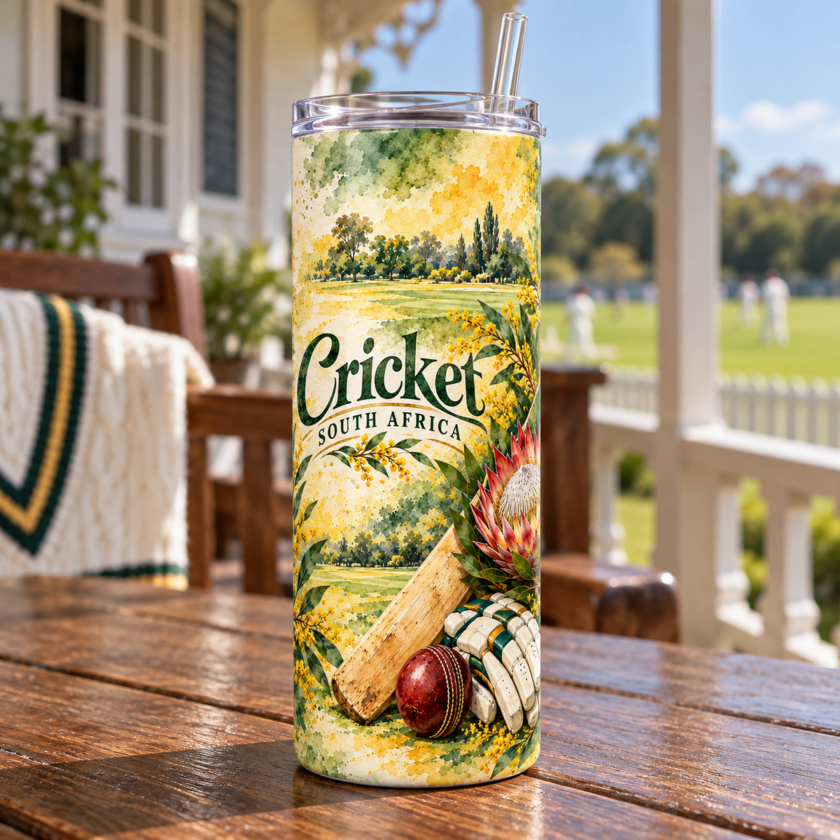 Cricket Heritage 20oz Tumbler – lifestyle view
