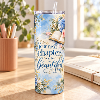 New Chapter 20oz Tumbler – desk view