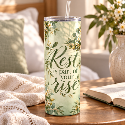 Rest And Rise 20oz Tumbler – lifestyle view