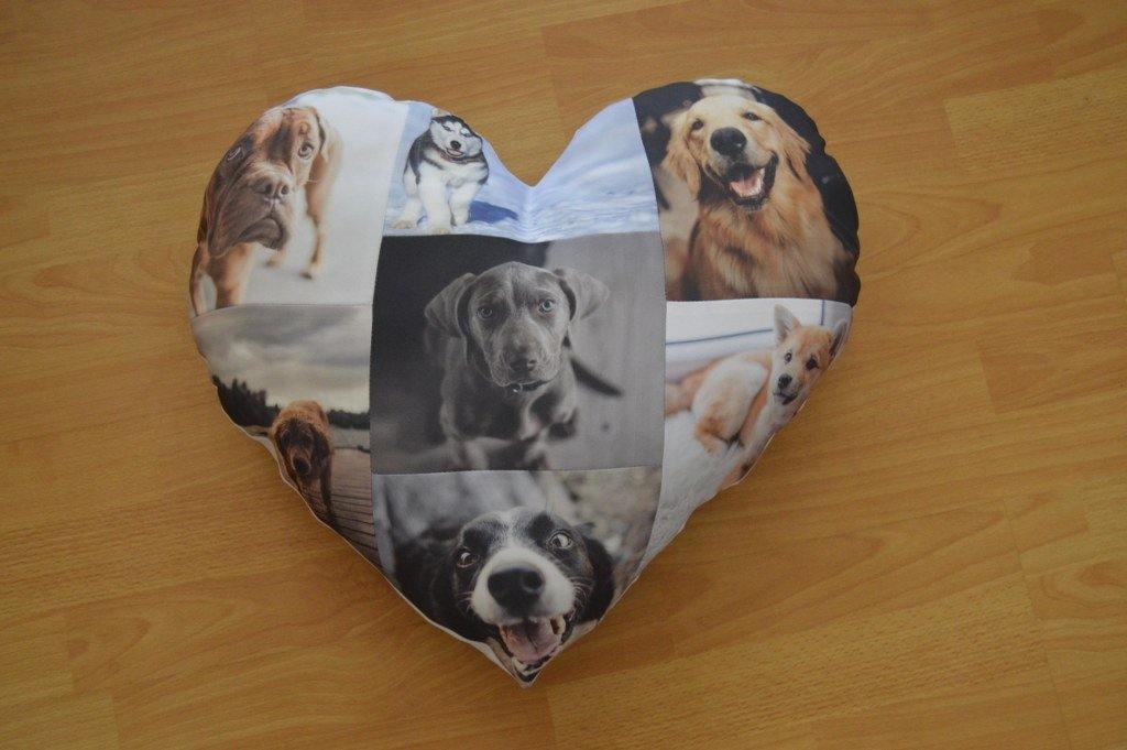 Big Heart Pillow - But Why Not - Photo Gifts