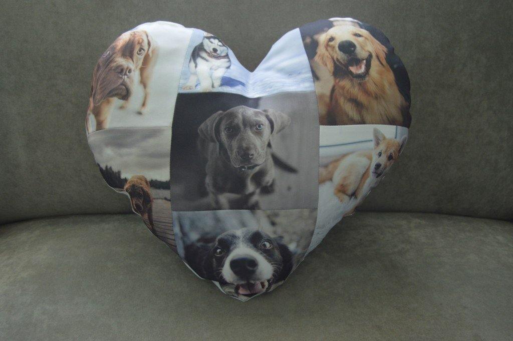 Big Heart Pillow - But Why Not - Photo Gifts