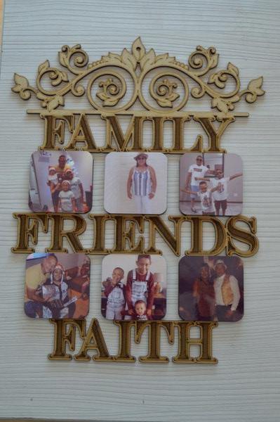 Wood Photo Frame - But Why Not - Photo Gifts
