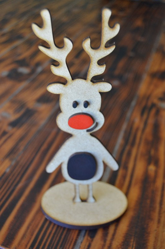 Standing Reindeer Ornament