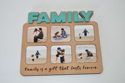 Family Photo Frame - But Why Not - Personalized Gifts