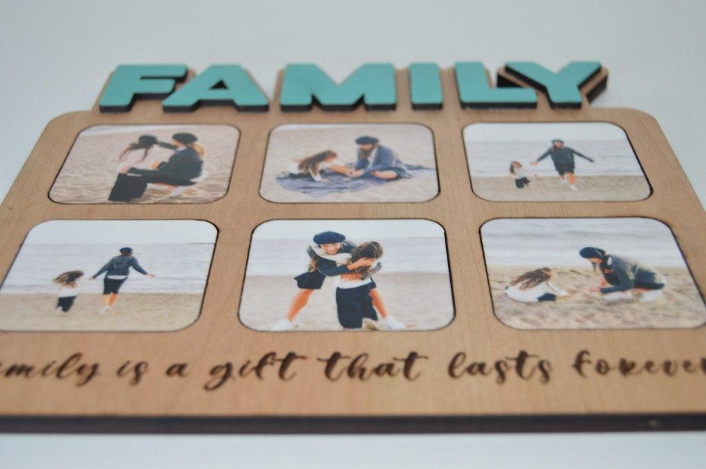 Family Photo Frame - But Why Not - Personalized Gifts